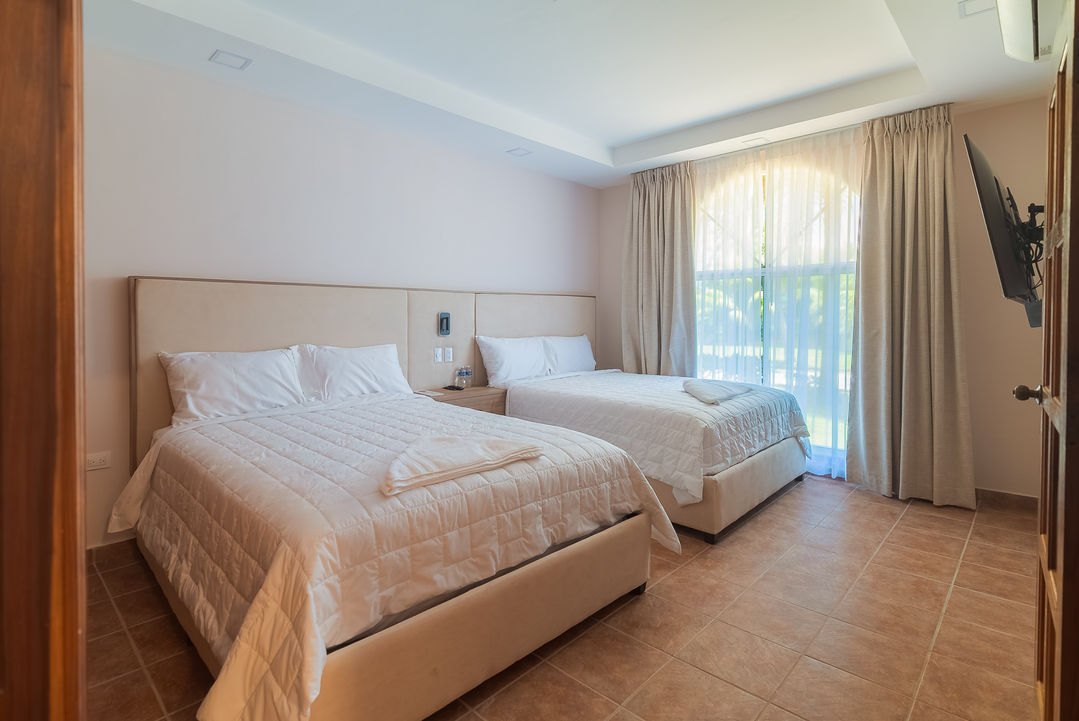 Habitación de Hotel Laguna con dos camas